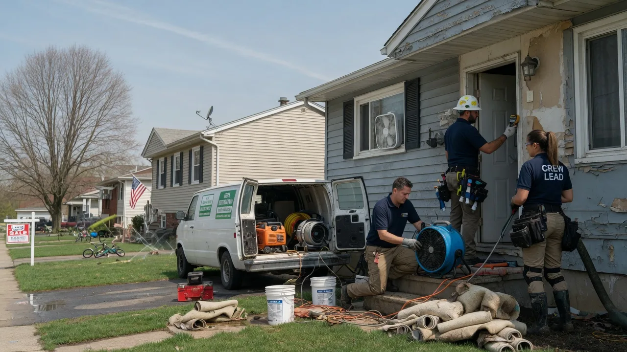 Flood Cleanup in Melrose Park, IL near me